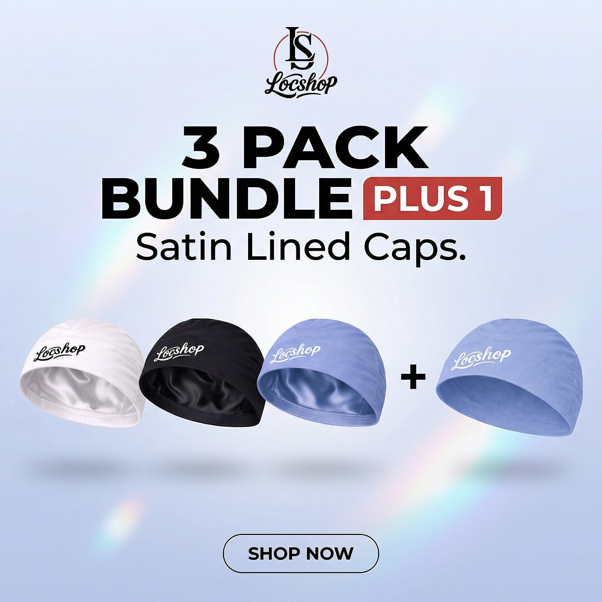 3 Pack Bundle ( Plus 1 Extra Cap)