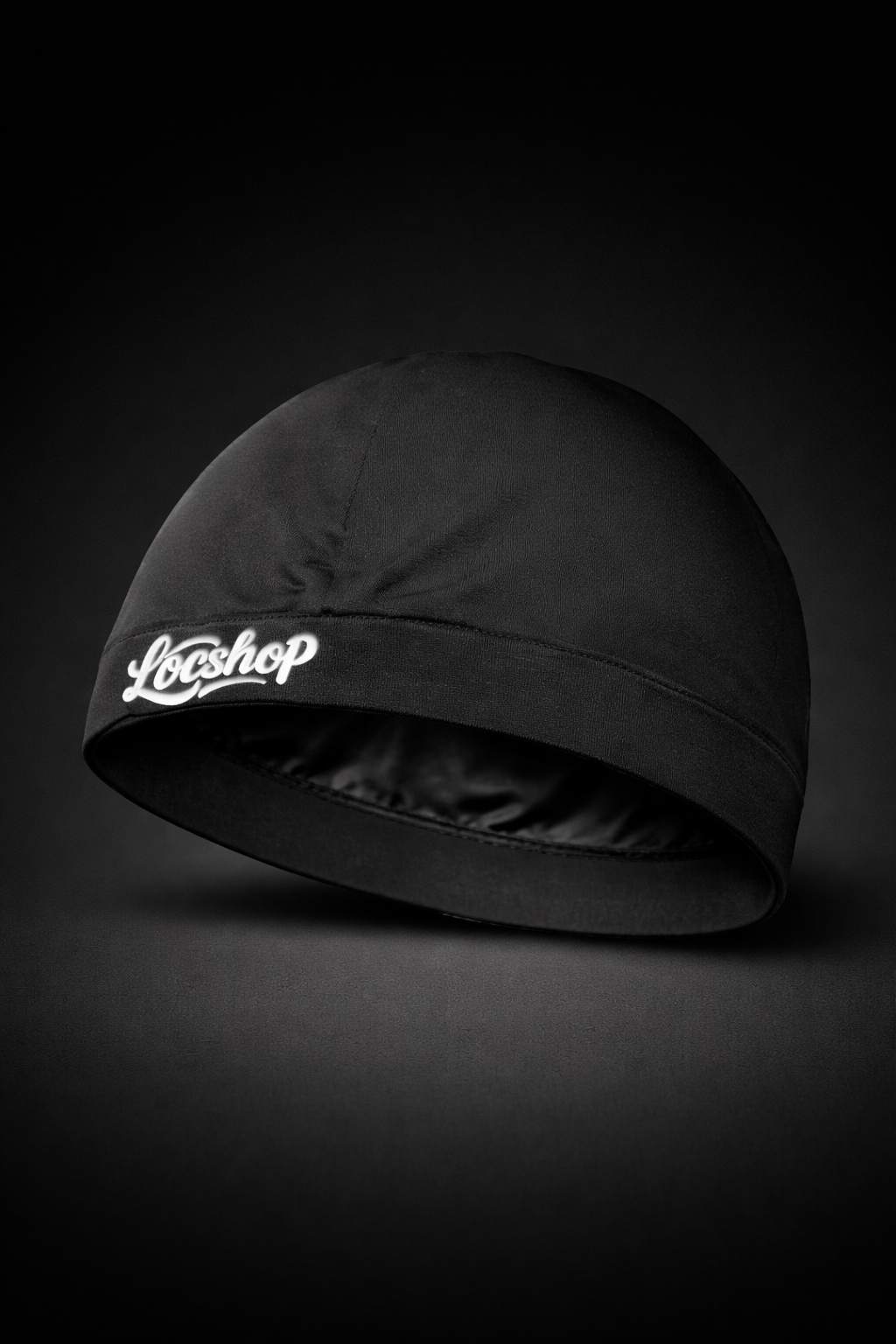 Steel Gray Satin Skull Cap