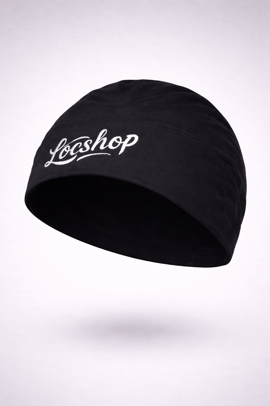 Black Satin Skull Cap For Locs, Braids, Twists & Natural Hair