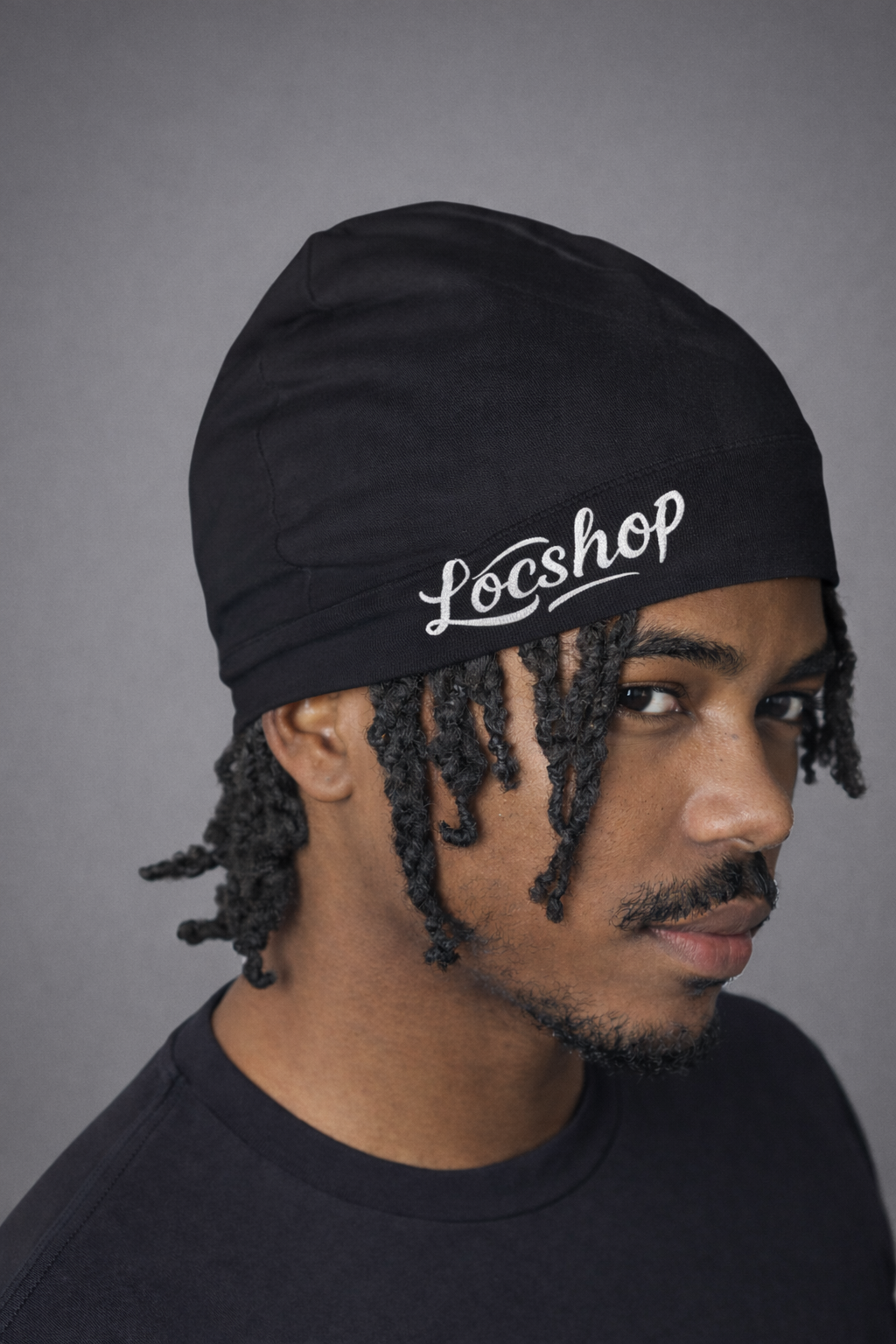 Premium Satin-Lined Skull Cap 100% Satin Interior Durag Alternative for Locs, Braids & Natural Hair